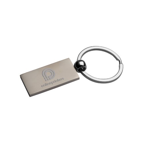 Brazzaville metal keyring 1