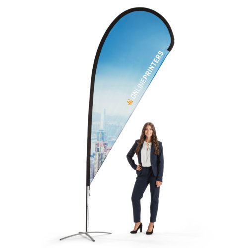 Drop Flag, print, 115.5 x 266 cm 1