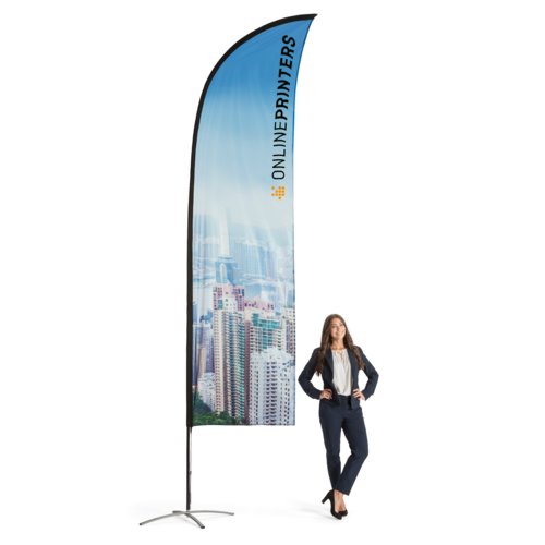 Wingflag System, incl. print, 90 x 454 cm 1