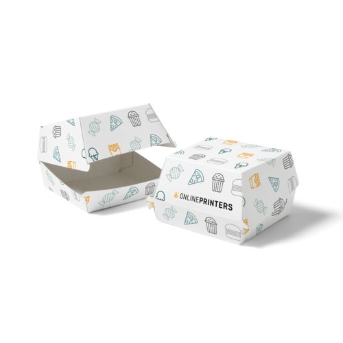 Burger boxes M 11.7 x 11.8 x 8 cm 1