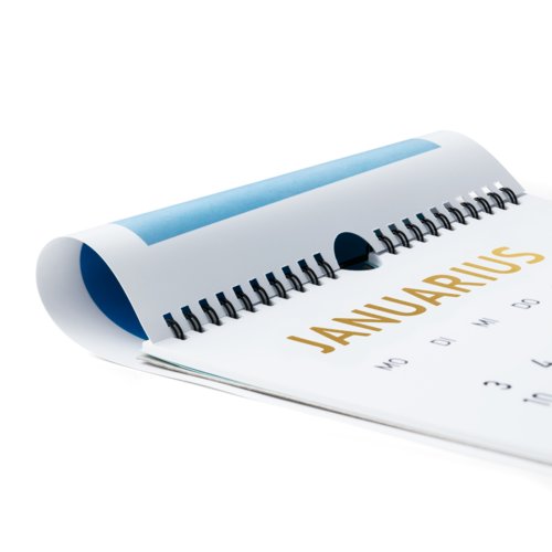 Wall calendars, 10.5 x 42 cm, wire-o binding, 4/4 colours 3