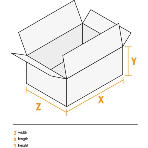 Folding carton, free size specification at Onlineprinters