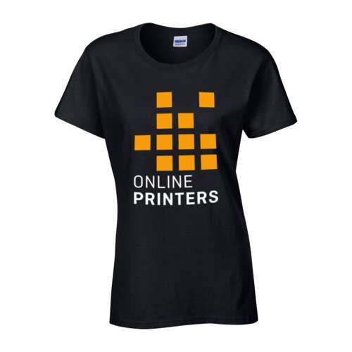 Heavy cotton T-shirt with short sleeves.