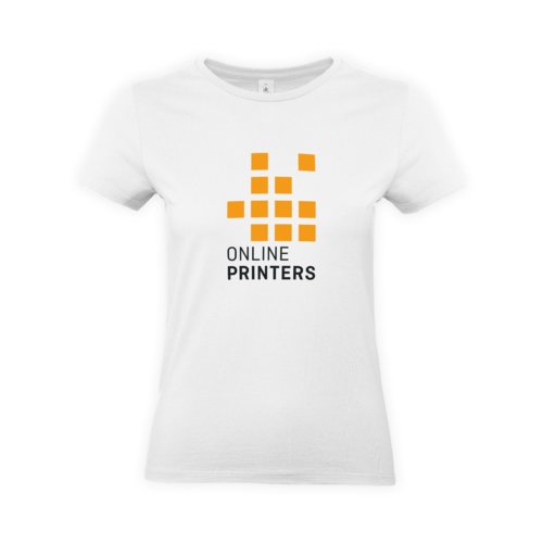 Ash gray cotton T-shirt for women with short sleeves.