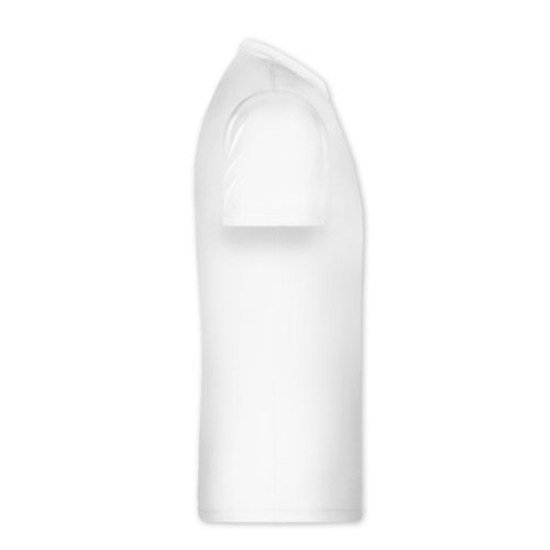 White cotton T-shirt for children with short sleeves.