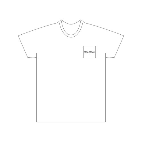 Bright cotton T-shirt for boys with short sleeves.