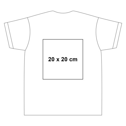 Basic fabric T-shirt for boys, short sleeve.
