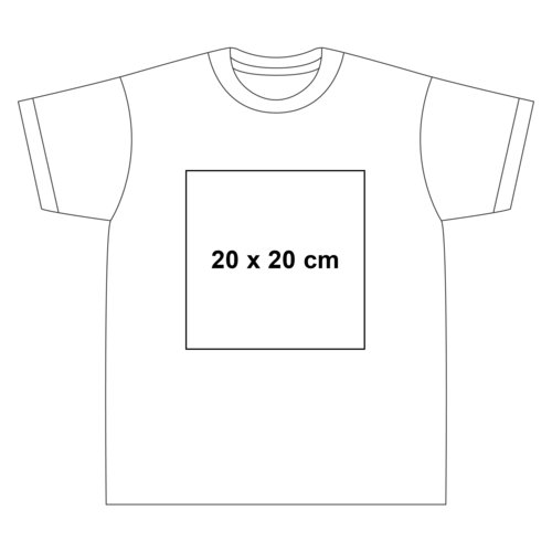 White cotton T-shirt for boys with short sleeves and a round neckline.