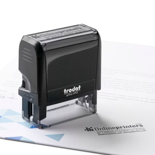 Trodat Printy self-inking stamp, 4913 4