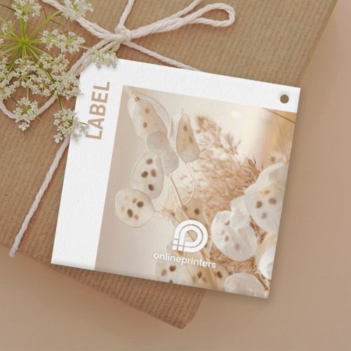 Product tags, Small square 1