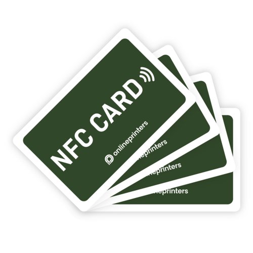NFC business cards, 8.6 x 5.4 cm, 4/4 colours 2