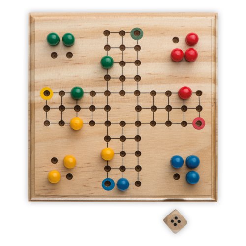 Wooden LUDO game Hakkâri (Sample) 2