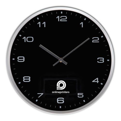 Wall clock with interchangeable face.
