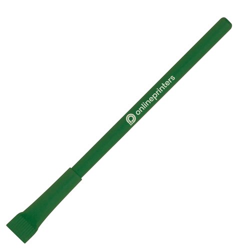 Green inkless pen with pattern.
