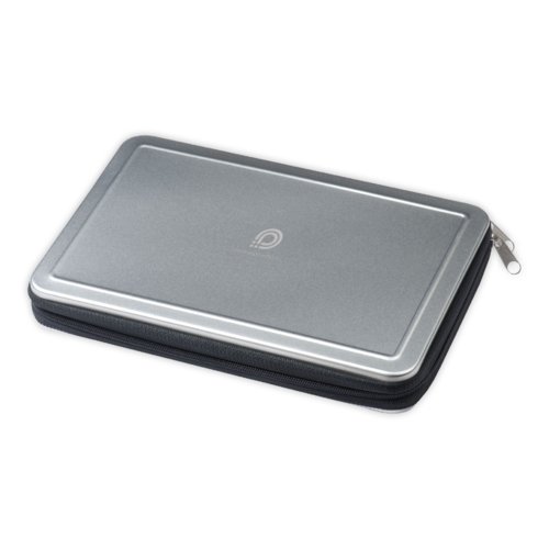Aluminium toolbox with zipper.