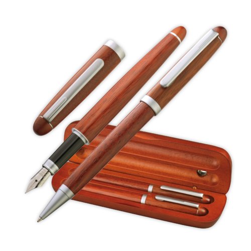 Wood pen set Fontana (Sample) 3
