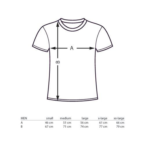 Soft cotton T-shirt with crew neck and short sleeves.