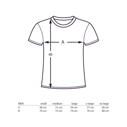 Cotton T-shirt with short sleeves and a round neckline.