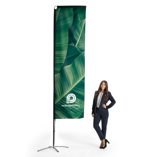 Square Flag incl. print, 78 x 357 cm 1