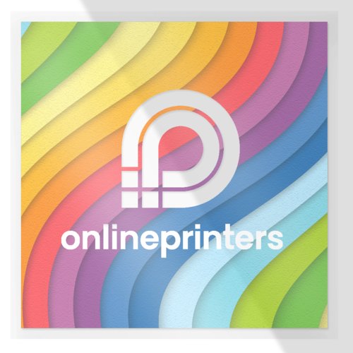 Clear promotional stickers with optional white print 6