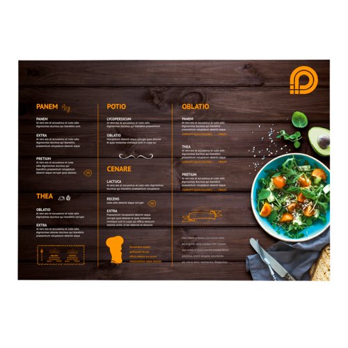 Placemats, 45 x 32 cm, printed on both sides 2