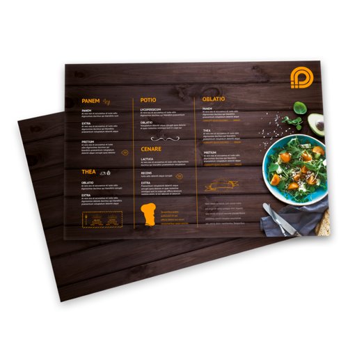 Placemats, A3, printed on both sides 1