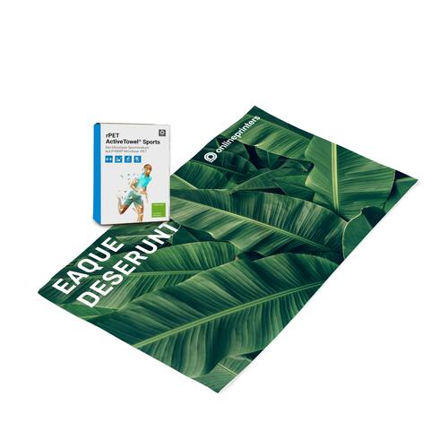 Microfiber sports towel.