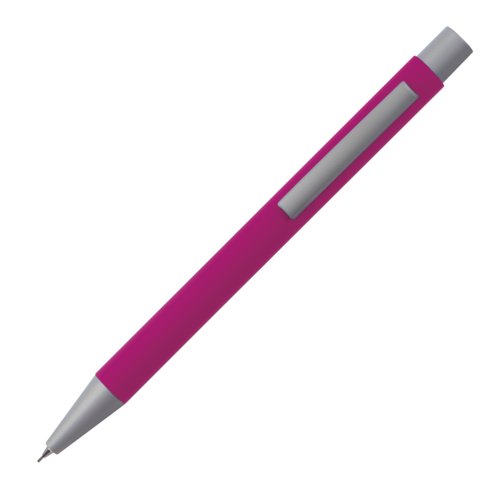 Pink mechanical pencil with clip.