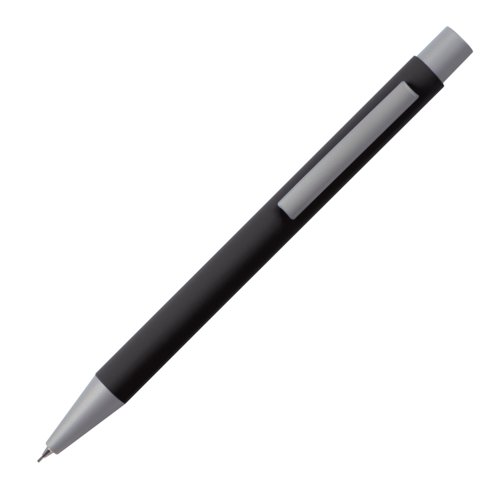 Black mechanical pencil with clip.