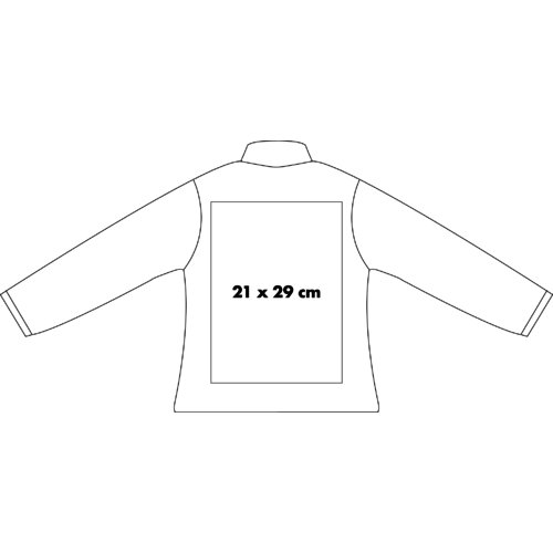 Cotton women's sweatshirt with full zipper.