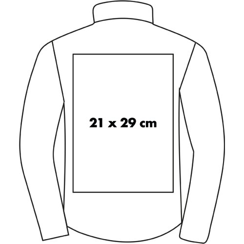 Two-layer softshell jacket for men.