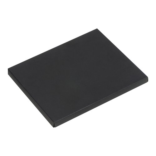 Silver-gray notebook set with hardcover.