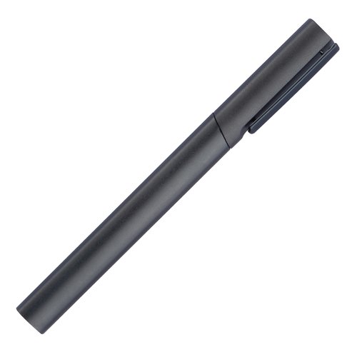 Black writing set including ballpoint pen and case.