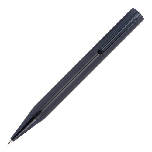 Black writing set with ballpoint pen and case.