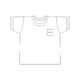 Cotton T-shirt with short sleeves and a round neckline.