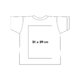 Cotton T-shirt with short sleeves and round neck.