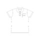 Cotton polo shirt with short sleeves and button placket.