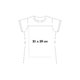 Cotton T-shirt with short sleeves and round neck.
