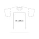 Cotton T-shirt with short sleeves and round neck.