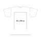 Cotton T-shirt with short sleeves and a round neck.