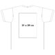 V-neck t-shirt made of fabric with short sleeves.