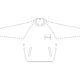 Fabric sweat jacket with full zip and pockets.