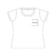 Cotton T-shirt with round neck and short sleeves.