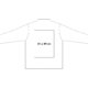 Long-sleeved cotton polo shirt with button placket.