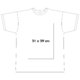 Cotton T-shirt with round neck and short sleeves.