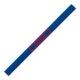 Blue wooden carpenter pencil.