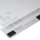 Paper desk pad with edge protection.