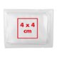 Unisex plastic rain poncho.