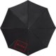 Black automatic umbrella in XL size.