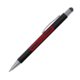 Black ballpoint pen with touch pen and clip.